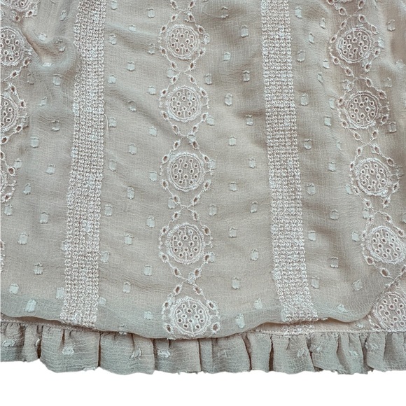 ZARA: Girl’s Blush Crochet Lace Top -Size 11-12 - Picture 2 of 7